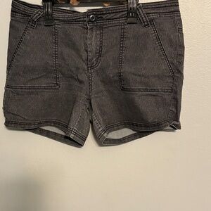 Prana Charcoal Jean Shorts for Women